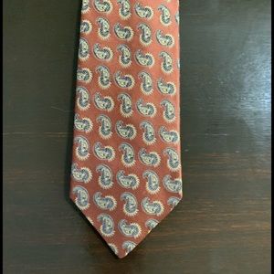 Joseph Abboud 100% Silk Bronze with Paisley